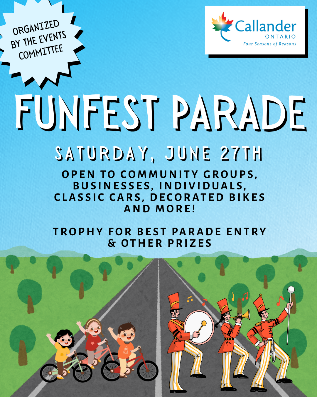 Thinking about joining the FunFest Parade?